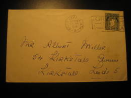 Baile Atha Cliath 1938 To Kirkstall Leeds England GB UK Stamp On Cover Ireland Eire - Covers & Documents