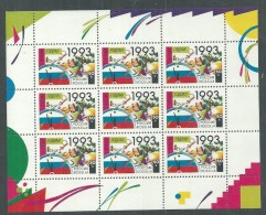 Russie N° 5975 F  XX : Nouvel An 1993, La Feuille  Sans Charnière, TB - Full Sheets