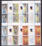 South Georgia 1999 Millennium 6v 2 X Gutter ** Mnh (33016) - South Georgia