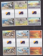 South Georgia 1999 Millennium 6v Gutter  "crown Agents" ** Mnh (33017) - Georgias Del Sur (Islas)