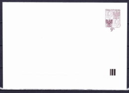 Tchéque République 2001, Envelope  (COB 5) - Buste