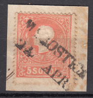 Lombardo Veneto - 1858 - 5 Soldi - 1° Tipo - Lombardo-Vénétie