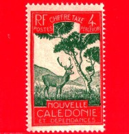 Nuovo - MNH - NUOVA CALEDONIA - 1928 - Sambar Deer (Cervus Unicolor) - Segnatasse - 4 - Strafport