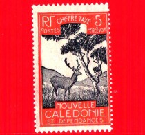 Nuovo - MNH - NUOVA CALEDONIA - 1928 - Sambar Deer (Cervus Unicolor) - Segnatasse - 5 - Postage Due