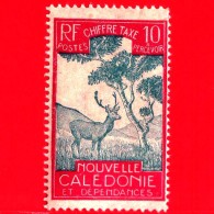 Nuovo - MNH - NUOVA CALEDONIA - 1928 - Sambar Deer (Cervus Unicolor) - Segnatasse - 10 - Strafport