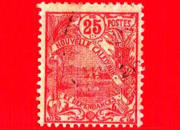 NUOVA CALEDONIA - Usato - 1922 - Landscape - 25 - Used Stamps