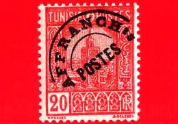 Nuovo - MNH - TUNISIA - 1926 - Grande Moschea Di Tunisi - Sovrastampato - Pre-annullato - 20 - Ungebraucht