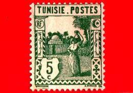 Nuovo - MNH - TUNISIA - 1926 - Persone E Paese - Acqua - Donna Araba - Water Carrier - 5 - Ungebraucht