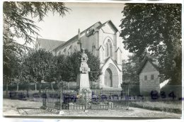 - Photo Fine - Première épreuve, Monument Aux Morts, église, Lieu à Déterminer, TBE, Scans. - Photographie