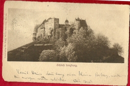 FIM-15  Schloss Lenzburg  Pionier.  Gelaufen In 1900. Briefmarke Fehlt - Lenzburg