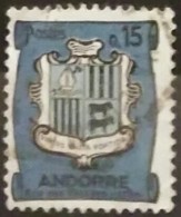 ANDORRA FRANCESA 1961 Escudo Nacional. USADO - USED - Oblitérés