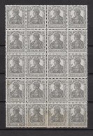 LOTE 830  ///  ALEMANIA IMPERIO YVERT Nº: 97   BLOQUE DE 20 SELLOS  **MNH  CATLOG/COTE: 25€ - Neufs