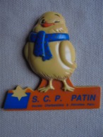 Vintage - Objet Publicitaire - Magnet - S.C.P. PATIN Charbon Pétrole - - Publicitaires