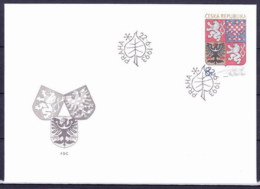 Tchéque République 1993 Mi 10, Envelope Premier Jour (FDC) - FDC