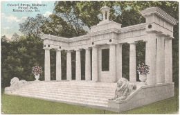 USA - MO - Kansas City : Colonel Swope Memorial, Swope Park - Ed. Max Bernstein (circ. 1923) - Kansas City – Missouri