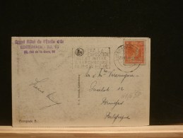 61/658   CP  LUX.  POUR LA BELG.  1948 - 1948-58 Charlotte De Perfíl Izquierdo