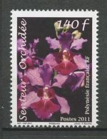 POLYNESIE 2011 N° 956 ** Neuf = MNH  Superbe Senteur Fleurs Orchidées Tahiti Flore Flowers Flora - Ongebruikt