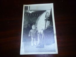 LC171 BC5-2-25 Carte Photo Enfant Avec Saint-Nicolas Sinterklaas Santa Claus - Saint-Nicholas Day