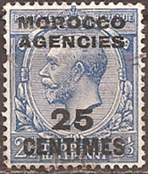 GREAT BRITAIN (MOROCCO AGENCIES)..1917..Michel # 205...used. - Oficinas En  Marruecos / Tanger : (...-1958