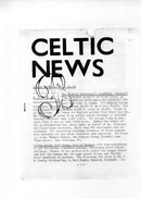 Celtic News.Autumn Edition,1968.n°19.broché.12 Pages. - Spiritualisme