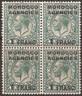 GREAT BRITAIN (MOROCCO AGENCIES)..1925..Michel # 218...MNH. - Morocco Agencies / Tangier (...-1958)