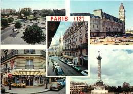 Delcampe - F-16 1608 : PARIS XII°  NATION GARE DE LYON TABAC DE LA POSTE PLACE BASTILLE - Paris (12)