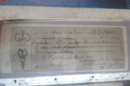 Effet De Commerce 1833 Nantes - Cheques & Traveler's Cheques
