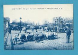 CPA 6814 - Troupeau De Moutons à L´octroi De La Porte Jean-Jaurès PANTIN 93 - Pantin