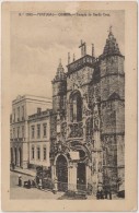 Postal Portugal - Coimbra - Templo Santa Cruz (Ed. Alberto Malva) - CPA - PostCard - Stamp Ceres 1c - Coimbra