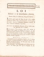 LOI RELATIVE A LA CONSTITUTION FONCIERE DU 2 AOUT 1792 N° 1946 - Décrets & Lois
