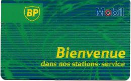 @+ CARTE FIDELITE " BP / Mobil  - BIENVENUE" - Colada De Coche