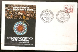 Brazil & FDC IV Spring Cycling Ride, São Paulo, 1978 (1244) - FDC