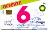 @+ Carte De Lavage BP - 6 UNITES (puce 1). - Car-wash