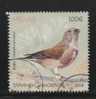 Greece 2014 Birds - Songbirds Of The Greek Countryside Value 1.00 EUR Used W0449 - Used Stamps