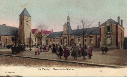 DPT 78 LE PERRAY Place De La Mairie - Le Perray En Yvelines