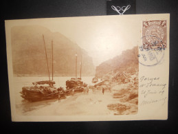 Chine , Carte D Isuang 1909 Pour Nice - Cartas & Documentos