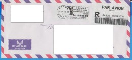 ENVELOPE PAR AVION CHINA SENT ROMANIA - Brieven En Documenten