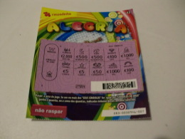 Loterie/ Lottery/ Loteria/ Lotaria Instant Instantânia Raspadinha Jogo Nº 283 Alegria Portugal - Lotterielose