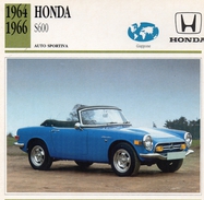 Auto Da Collezione "Honda  1964 S600"  (Giappone) - Moteurs