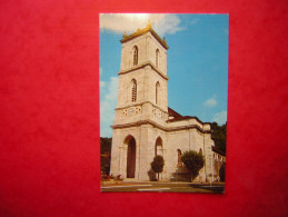 CPM BAUME LES DAMES L'EGLISE  VOYAGEE  1990  CARTE EN BON ETAT - Baume Les Dames