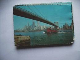 America USA NY New York  Brooklyn Bridge - Brooklyn