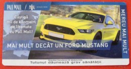 ROMANIA-CIGARETTES CARD,PLEASE SEE CONDITION,0,85 X 0,44 - Otros & Sin Clasificación