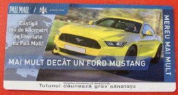 ROMANIA-CIGARETTES CARD,PLEASE SEE CONDITION,0,85 X 0,44 - Autres & Non Classés