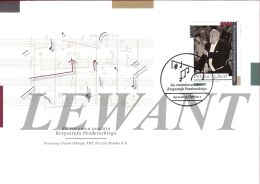 POLAND 2013.11.23. 80th Anniv. Of Krzysztof Penderecki, Composer Music FDC - FDC
