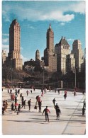 SKATING IN CENTRAL PARK - New York City - Ed. Plastichrome N° P10871 - Central Park