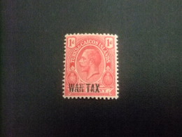 Turks And Caicos Islands 1917 - 19 GEORGE V Yvert N º  69 A * MH - Turks & Caicos