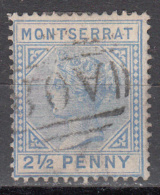 MONTSERRAT    SCOTT NO. 8    USED    YEAR  1884 - Montserrat