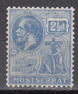 MONTSERRAT    SCOTT NO. 62     MINT HINGED     YEAR  1922    WMK 4 - Montserrat