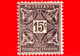 Nuovo - ML - MAURITANIA - Africa Occidentale Francese - AOF - 1914 - Segnatasse - Chiffre Taxe - 15 - Neufs