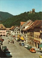 3 AKs Waldkirch Breisgau Marktplatz Mit Autos + 2x Luftbild Color ~1970 # - Waldkirch